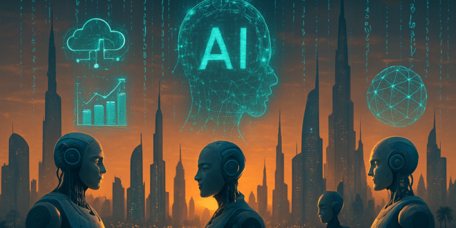 Gulf AI investment 2025