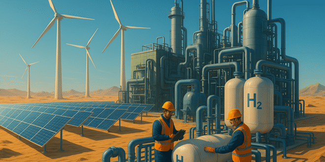Oman green hydrogen plant