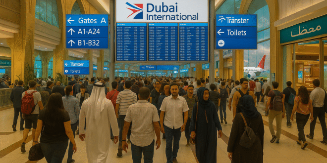 Dubai Airport Traffic Surge