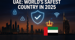 "UAE safest country 2025"